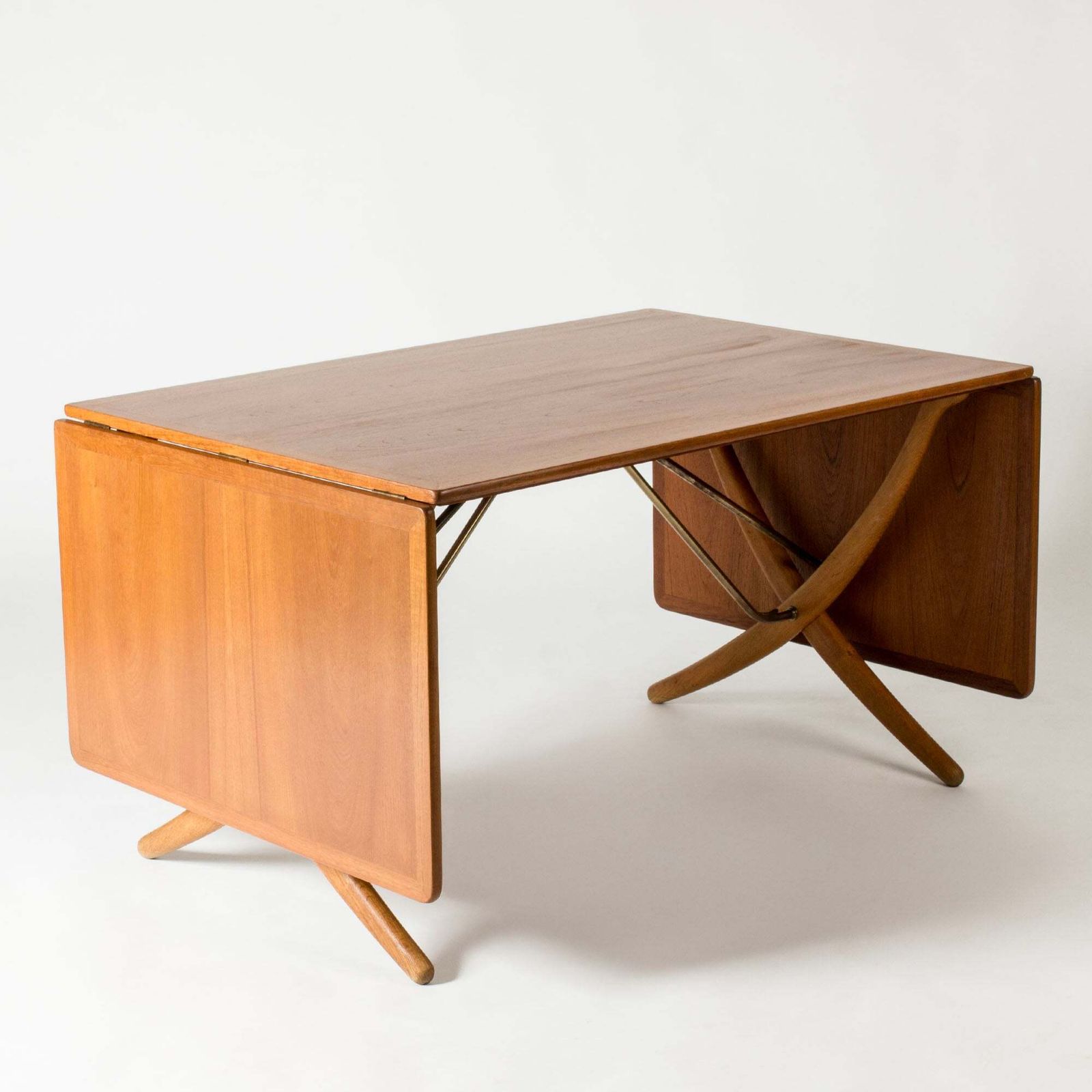 Midcentury Modern “Sabre Leg” Dining Table By Hans J. Wegner, Denmark, 1960s photo 16375.0