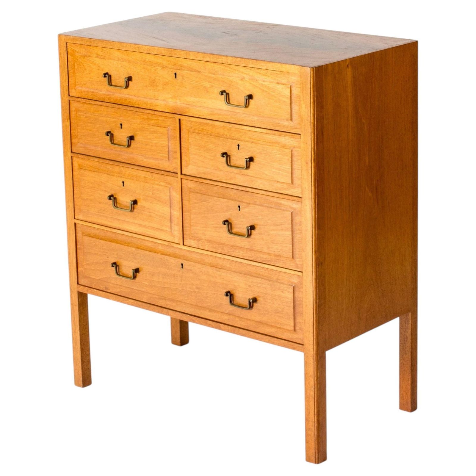 Mid-Century Mahogany Ladekast van Josef Frank, Zweden, ca. jaren 1950