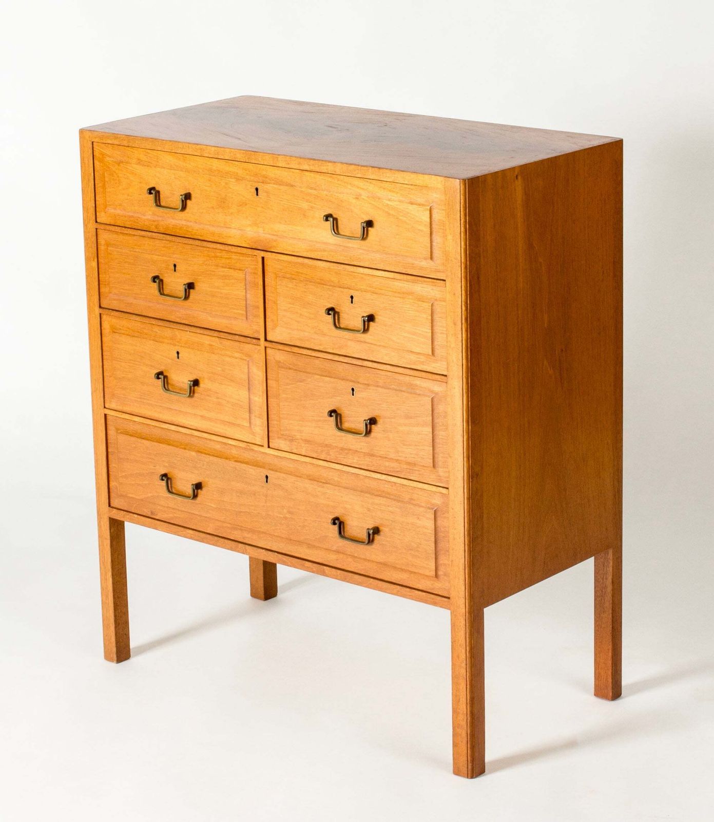 Mid-Century Mahogany Ladekast van Josef Frank, Zweden, ca. jaren 1950 photo furniture