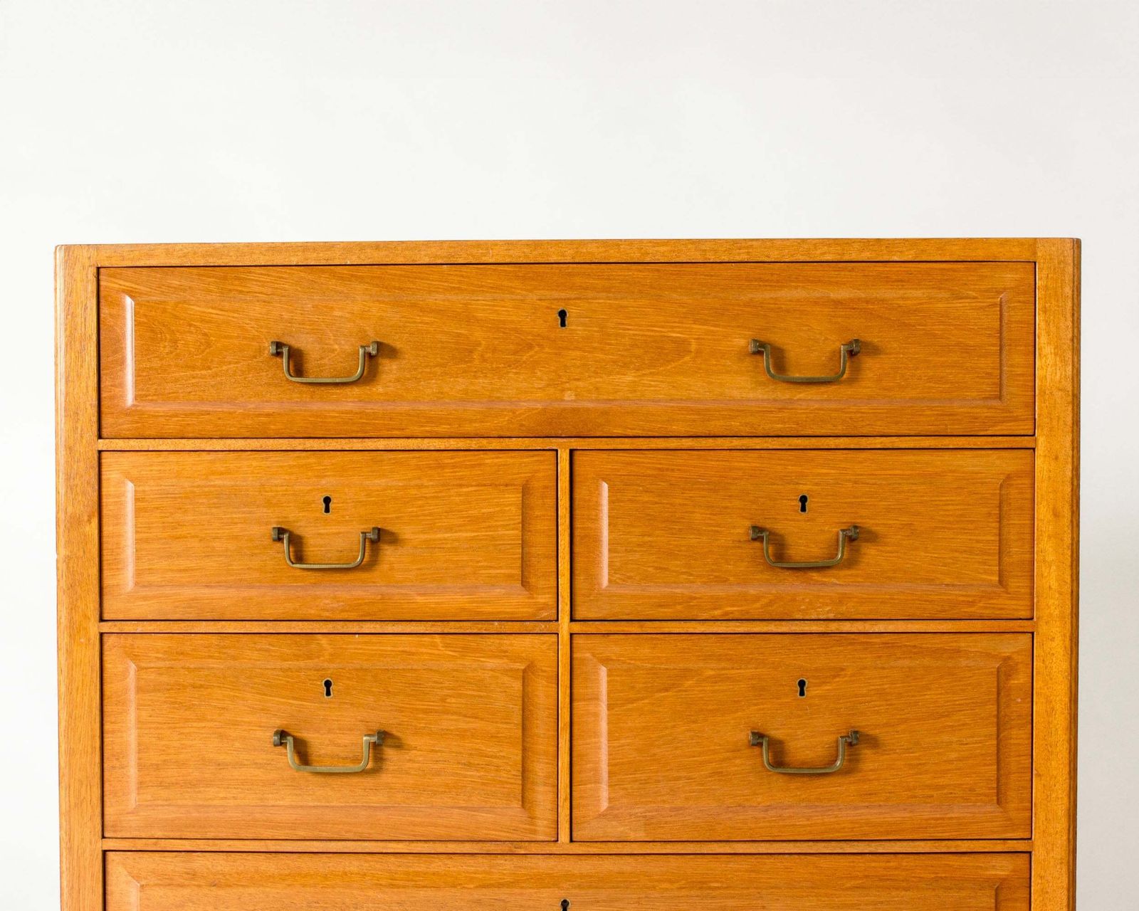 Mid-Century Mahogany Ladekast van Josef Frank, Zweden, ca. jaren 1950 photo vintage