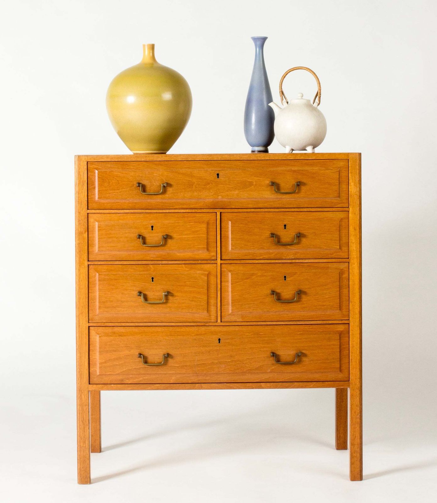 Meubels Mid-Century Mahogany Ladekast van Josef Frank, Zweden, ca. jaren 1950 photo