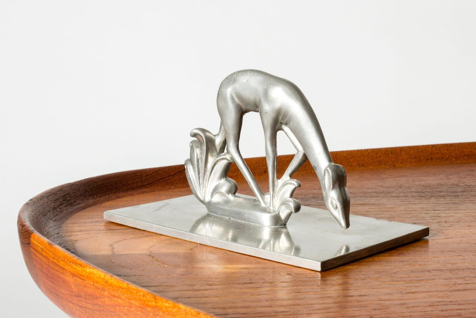 Sculpture en étain Swedish Grace, Ystad Metall, 1930 photo Art