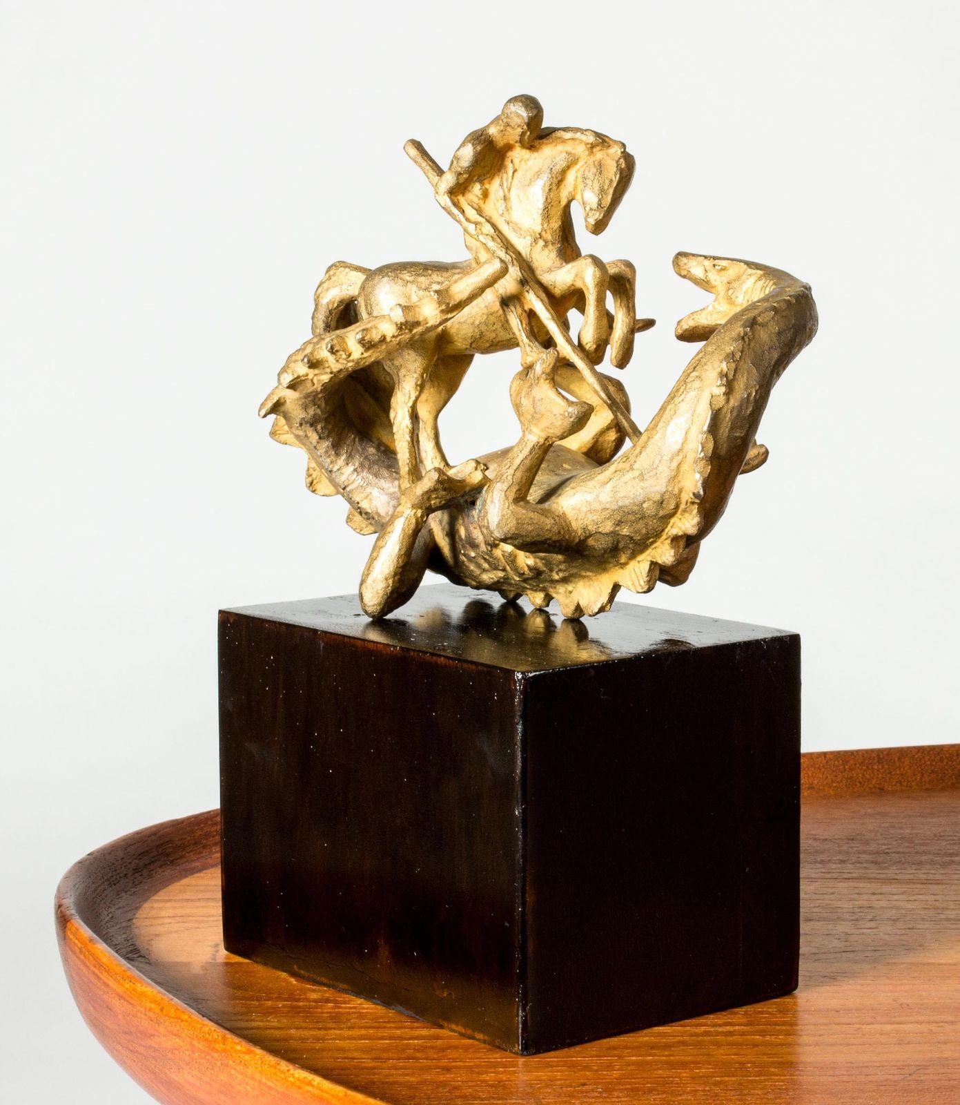 Swedish Modernist Bronze Sculpture By Stig Blomberg, Herman Bergman, Sweden photo 3274.0