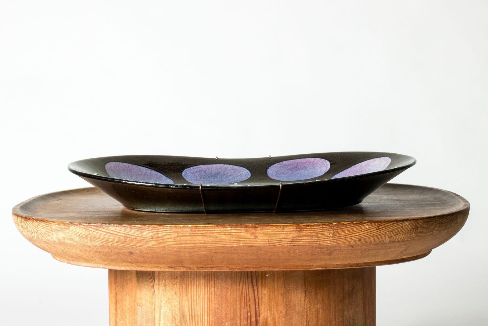 Stoneware Platter By Birger Kaipiainen For Arabia, Finland, 1960/70s photo vinterior