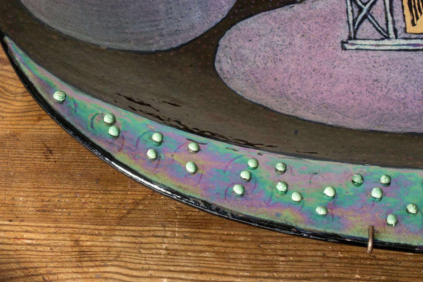 Home Decor Stoneware Platter By Birger Kaipiainen For Arabia, Finland, 1960/70s photo