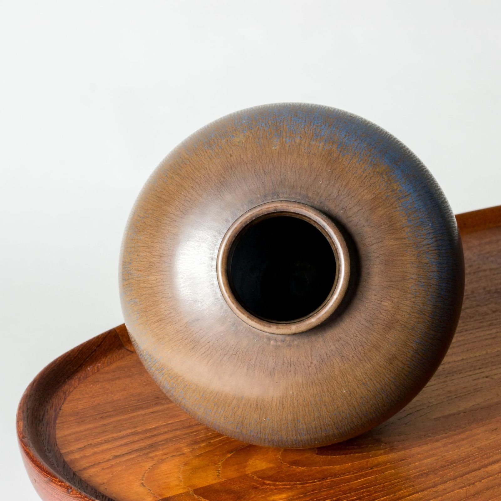 Midcentury Stoneware Vase By Berndt Friberg, Gustavsbergs Studio, Sweden, 1950 photo buy