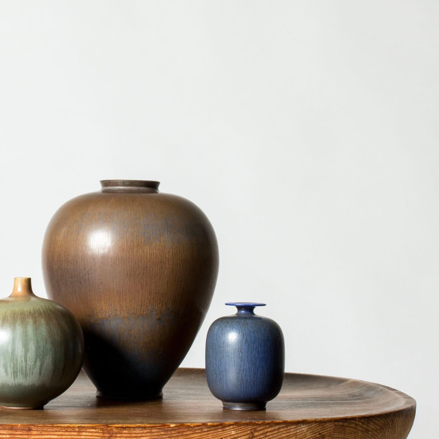photo buy Midcentury Stoneware Vase By Berndt Friberg, Gustavsbergs Studio, Sweden, 1950