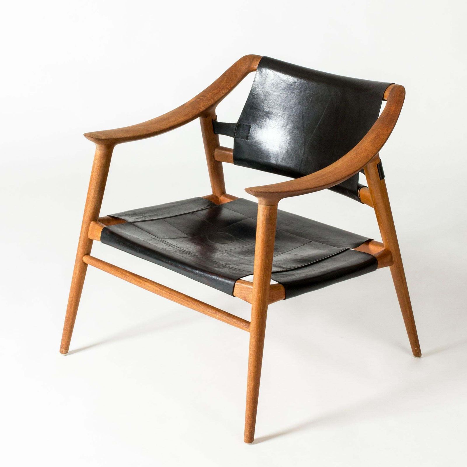 Mid-century teakhouten lounge chair van Rastad & Relling, Gustav Bahus, Noorwegen, jaren 1950 photo furniture