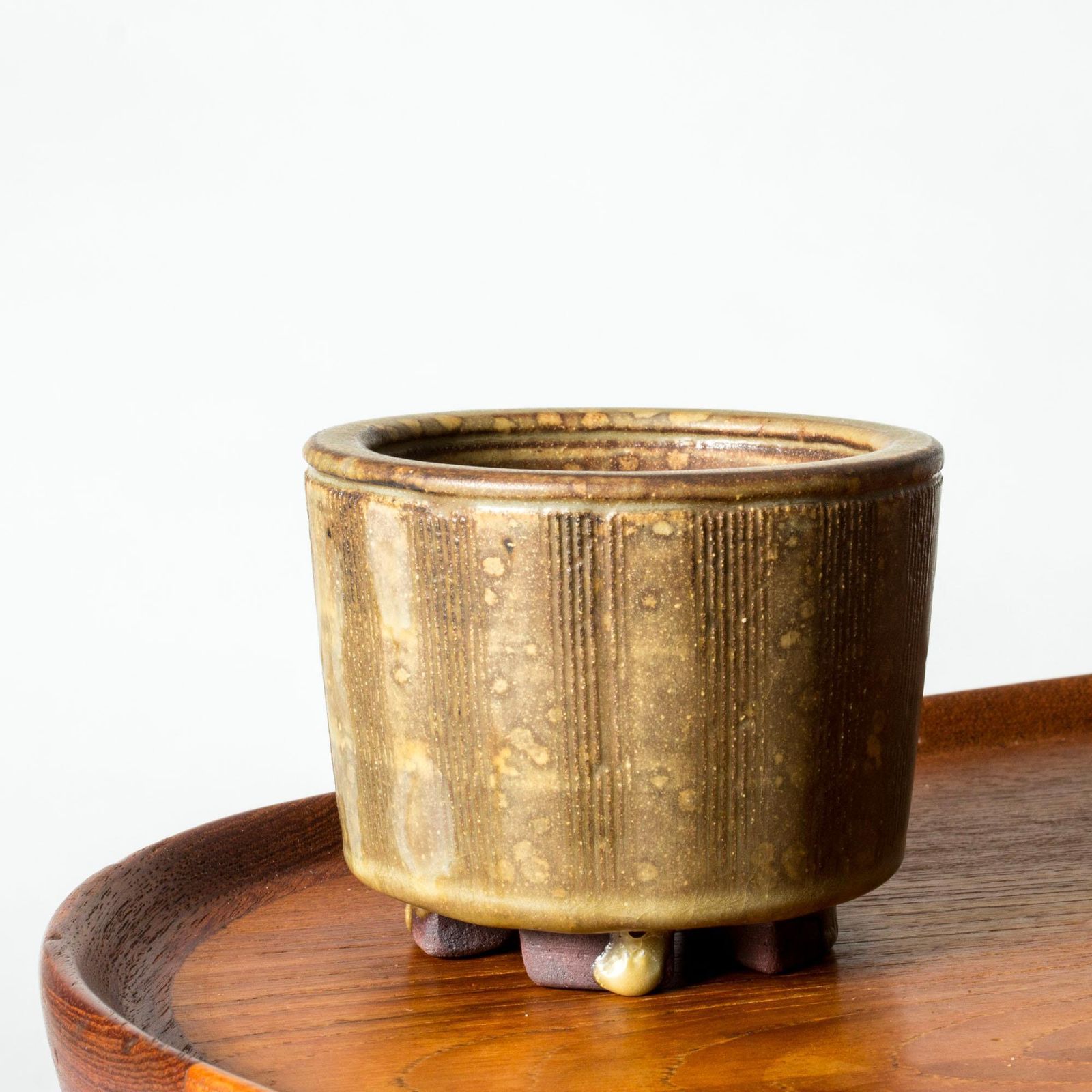Stoneware "Farsta" vaas van Wilhelm Kåge, Gustavsbergs Studio, Zweden, 1952 photo 1964.0