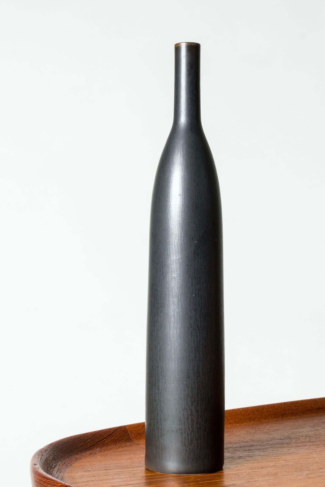 Midcentury Stoneware Vase By Carl Harry Stålhane, Rörstrand, Sweden, 1950s photo 1113.0