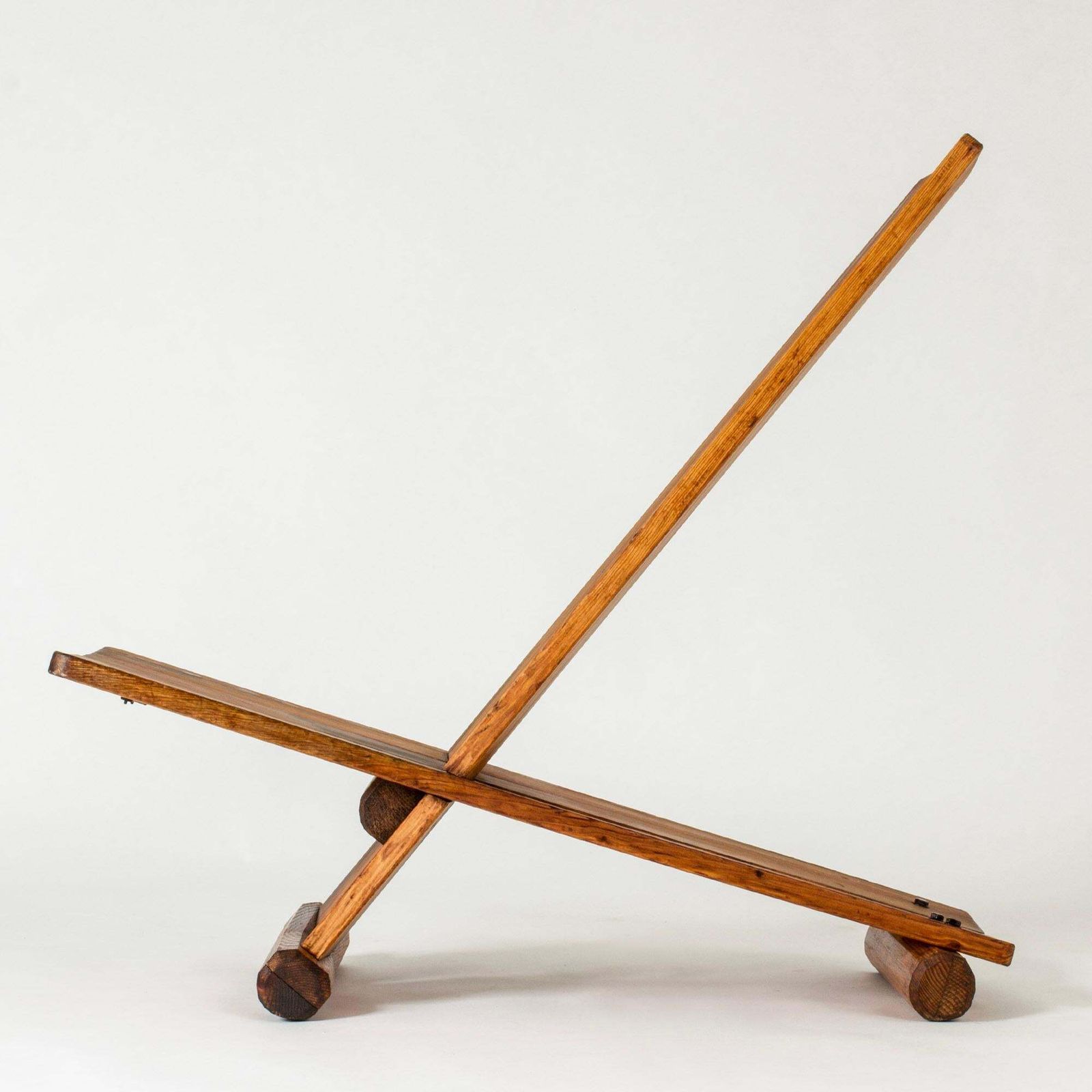 "Skoga" Pine Lounge Chair by Axel Einar Hjorth, NK, Sweden, jaren 1930 photo Meubels