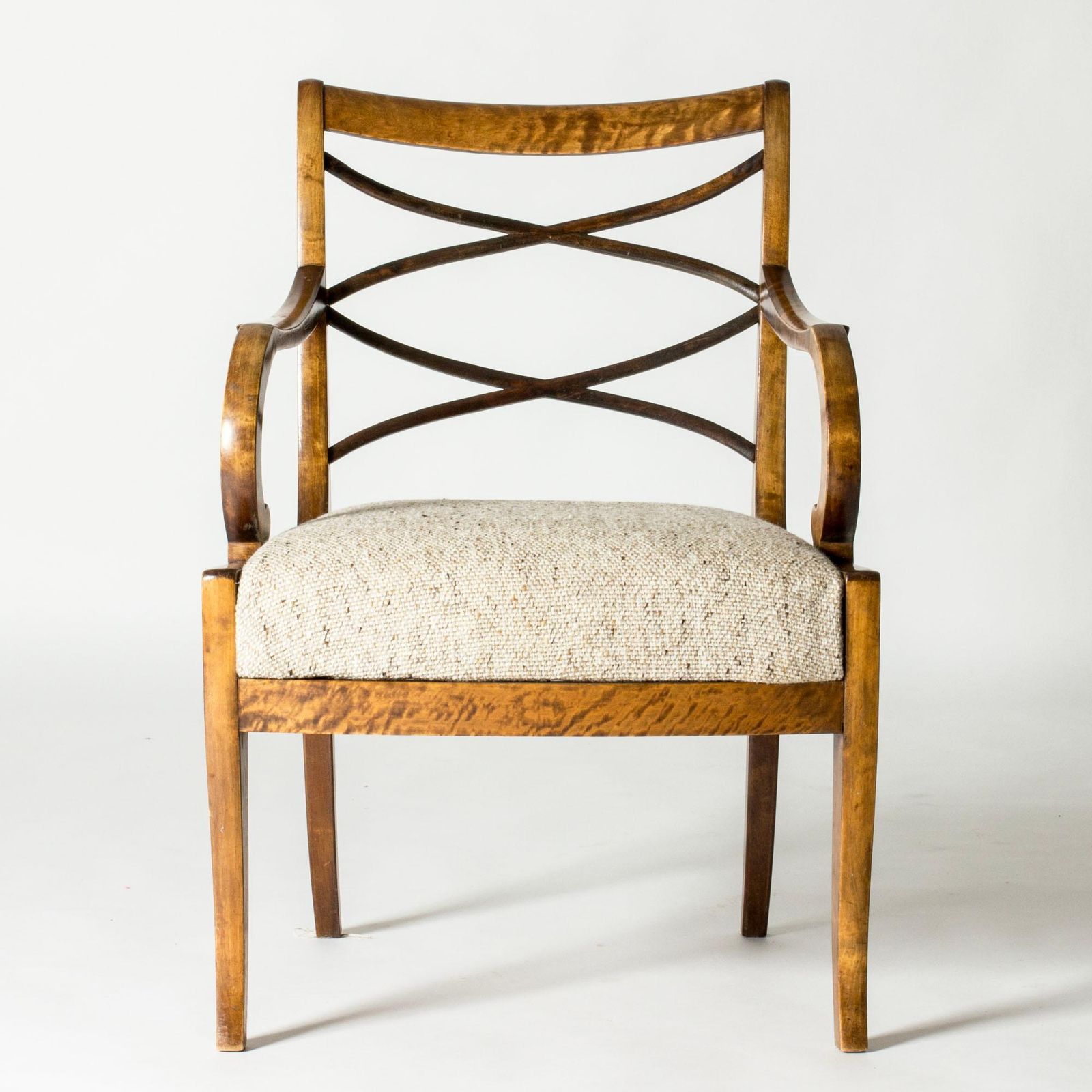 Paire de fauteuils Swedish Grace par Carl Malmsten, Bodafors, années 1920 photo 9819.0