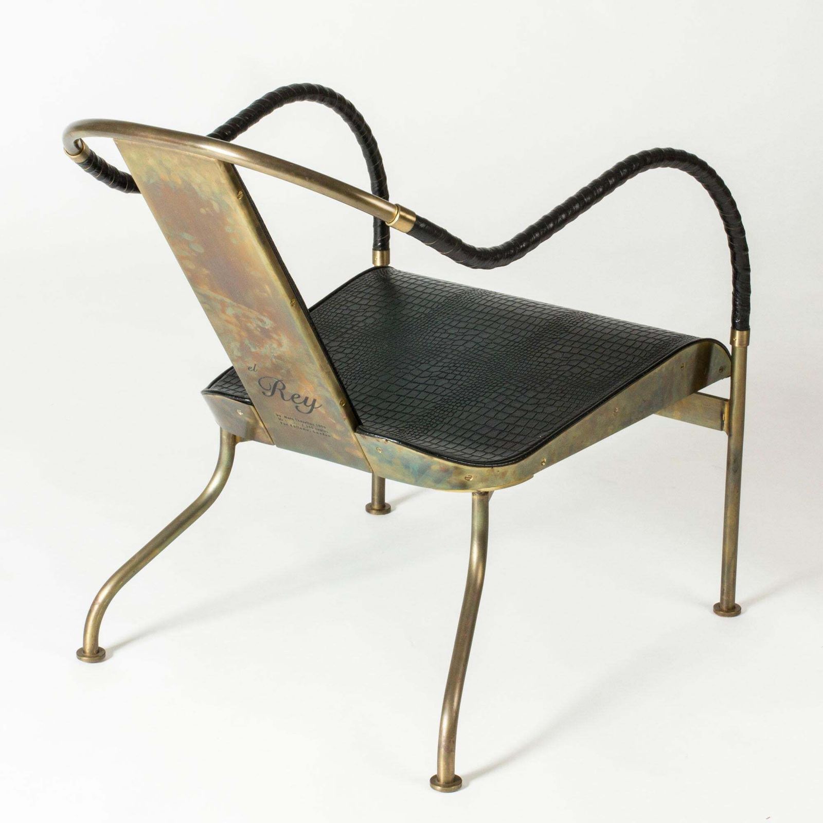 photo furniture "El Rey" Lounge Chair van Mats Theselius, Källemo Ab, Zweden, 1999