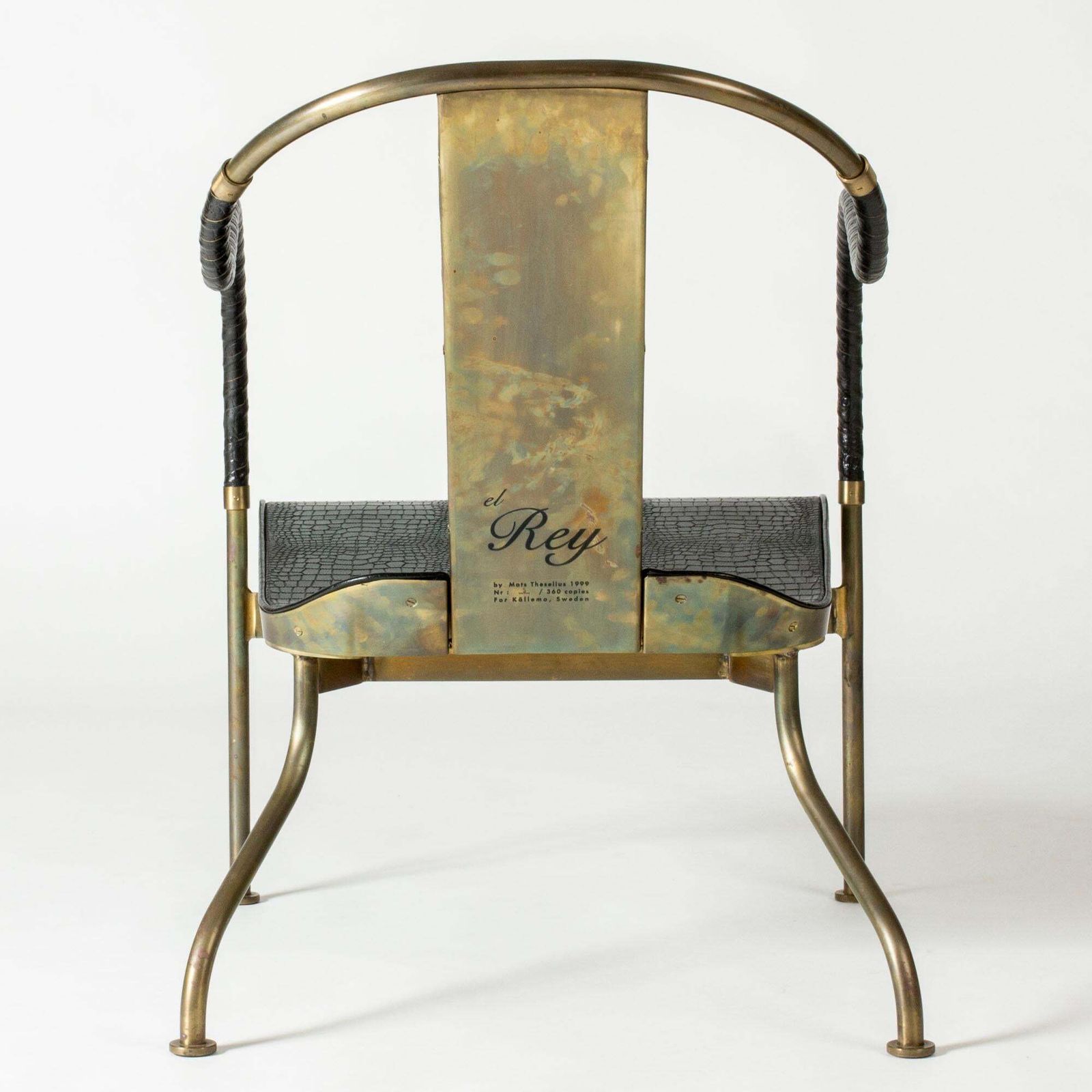 Meubels "El Rey" Lounge Chair van Mats Theselius, Källemo Ab, Zweden, 1999 photo