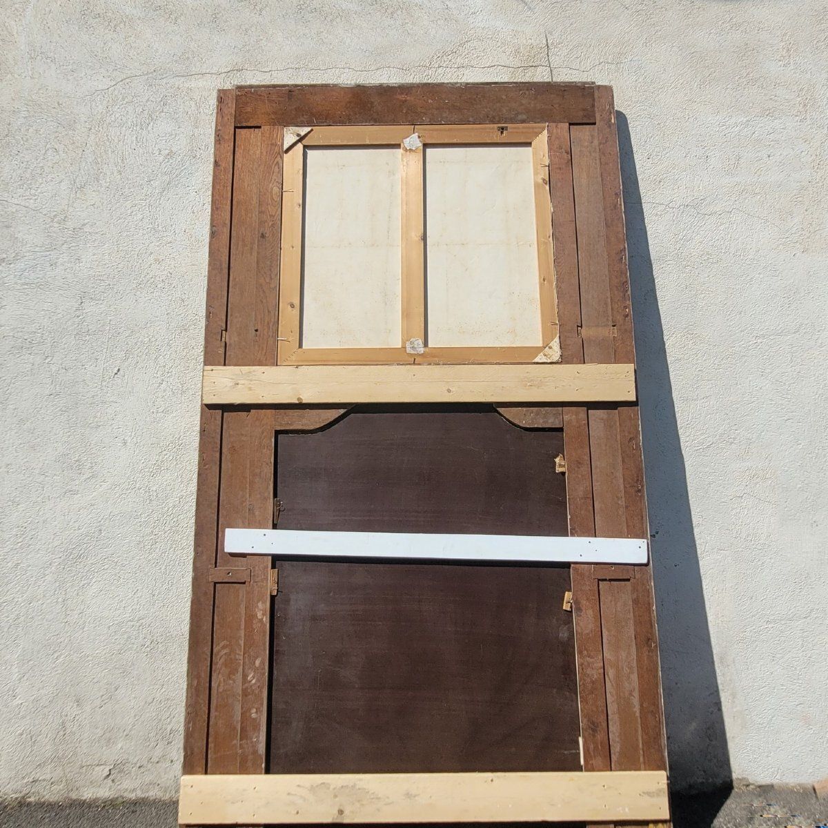 3200.0 Grand trumeau de style Louis XV en bois doré et laqué, XIXe siècle photo