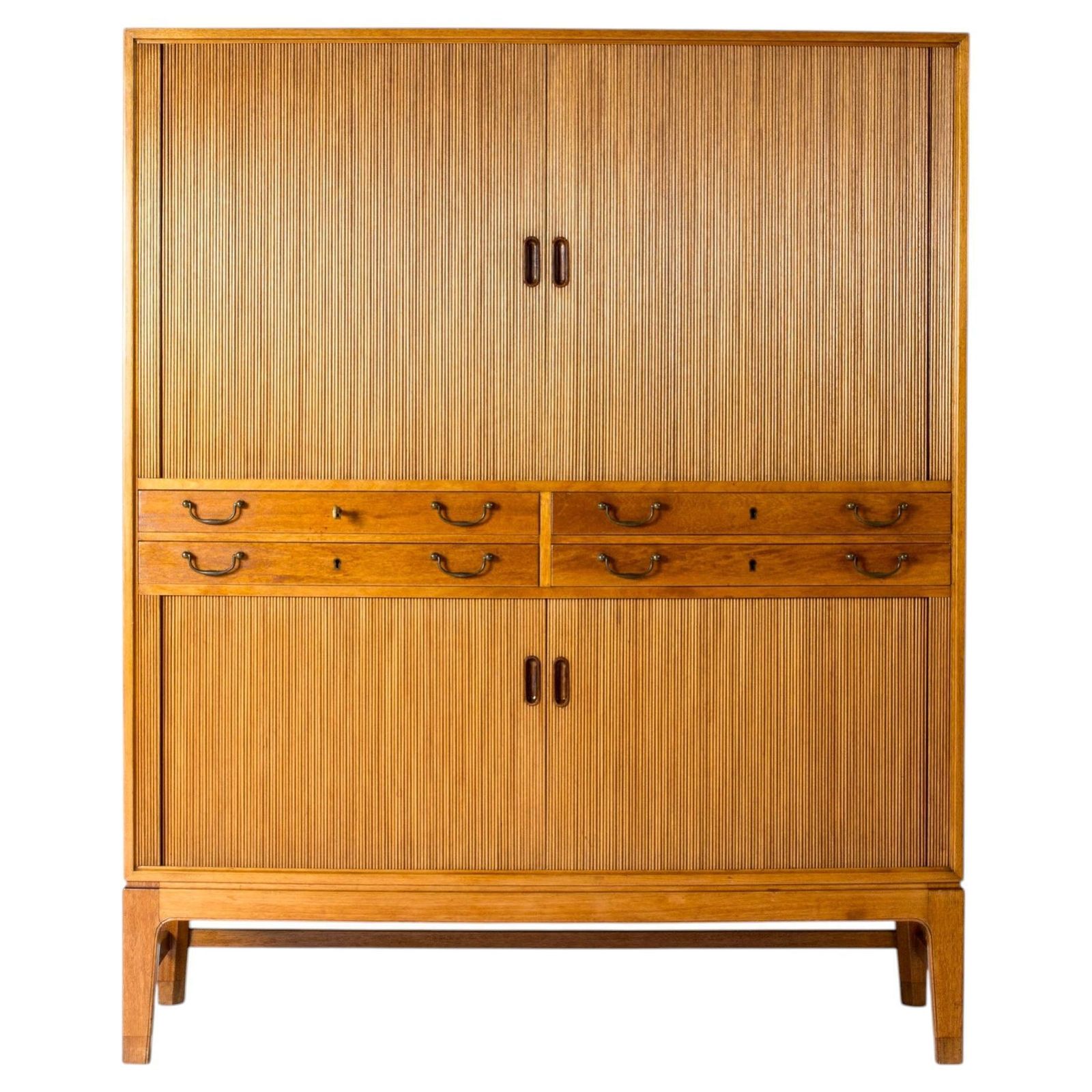 Scandinavian Modern Cabinet in Mahogany van Ole Wanscher, Denemarken, jaren 1940