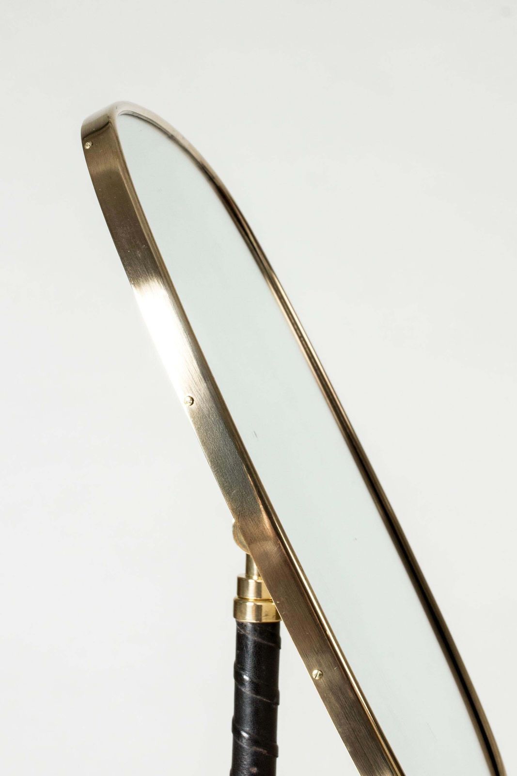Swedish Modern Table Mirror By David Rosén For Nordiska Kompaniet, Sweden, 1950s photo Home Decor
