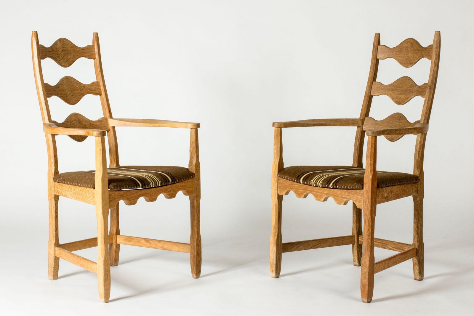 Midcentury Modern Dining Chairs By Henning Kjærnulf, Denmark, 1960s, Set Of Six photo Furniture