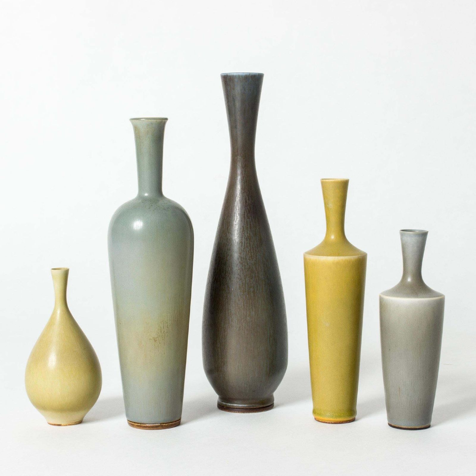 Mid-century stoneware vaas van Berndt Friberg, Gustavsberg, Zweden, 1954 photo buy