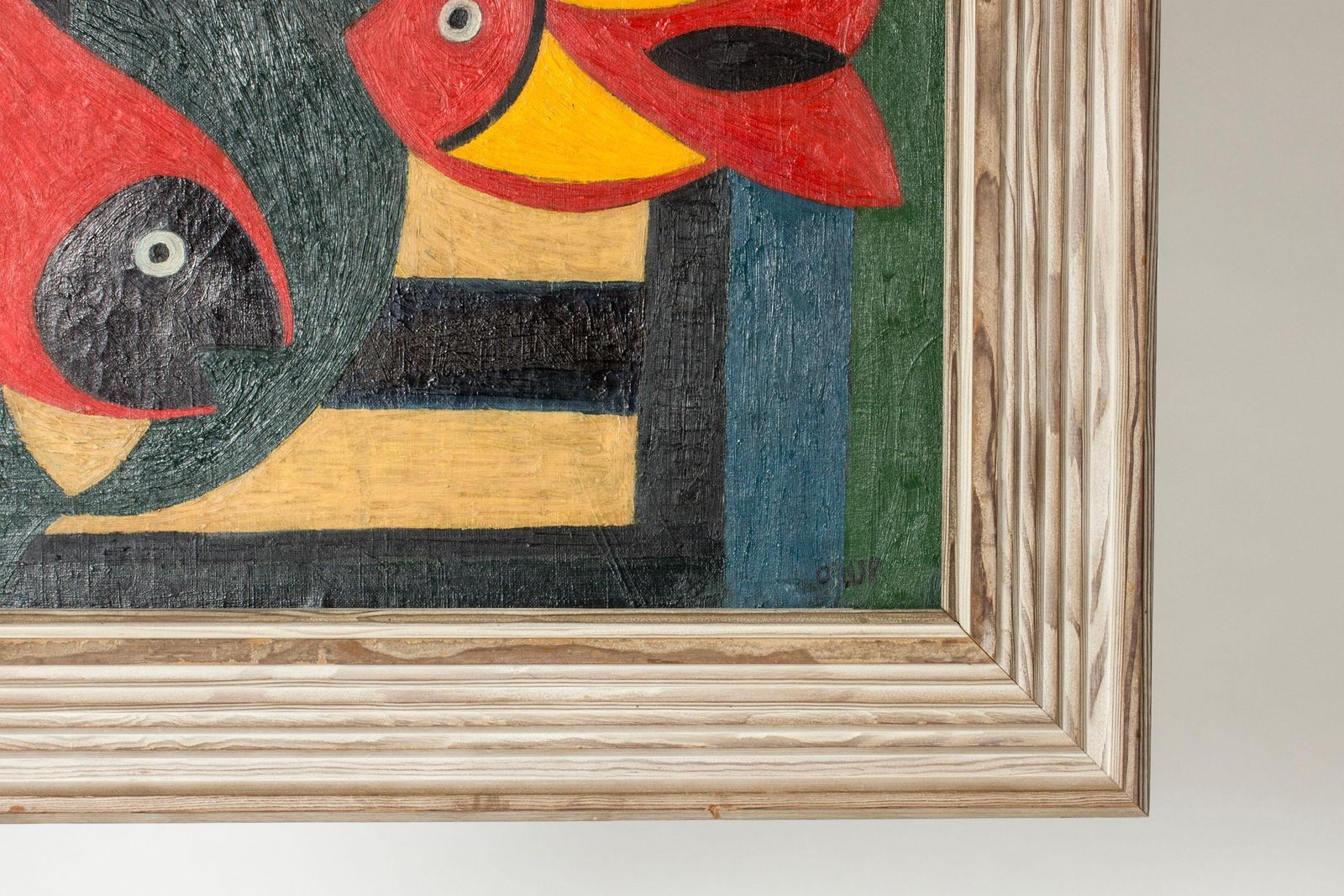 Peinture à l'huile par Bengt Orup photo vinterior