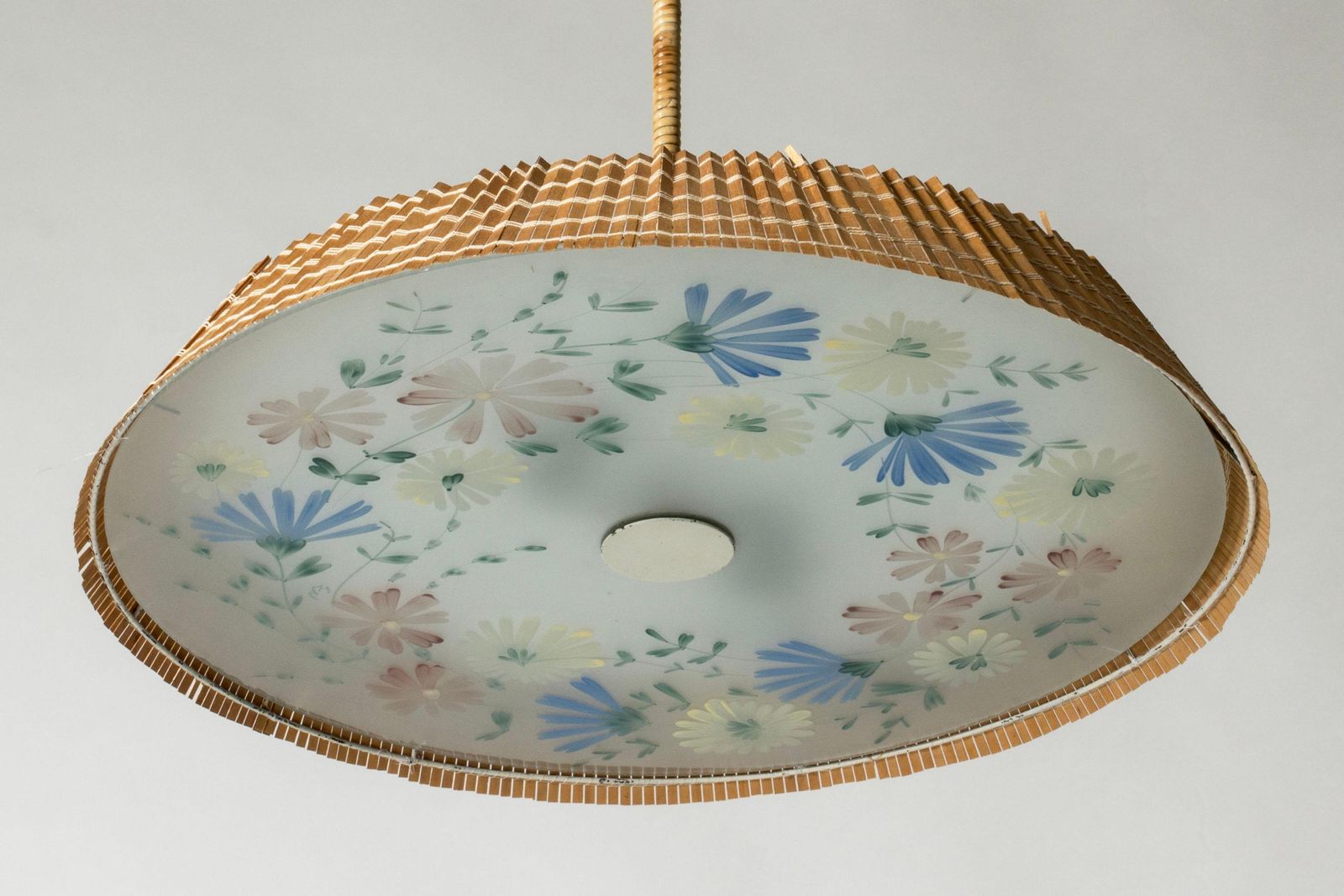 Mid-Century Modern Plafondlamp van Paavo Tynell, Finland, jaren 1940 photo for sale
