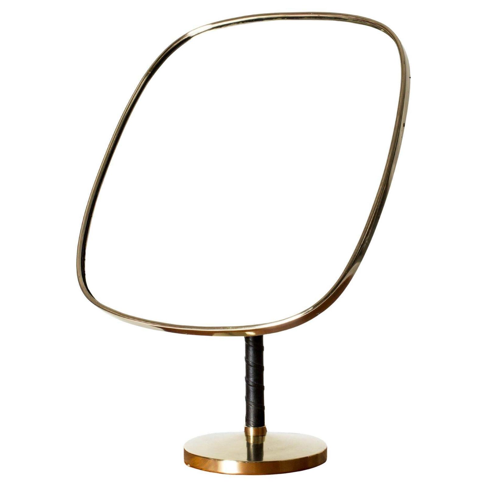 Modernist Table Mirror By David Rosén For Nordiska Kompaniet, Sweden, 1950s