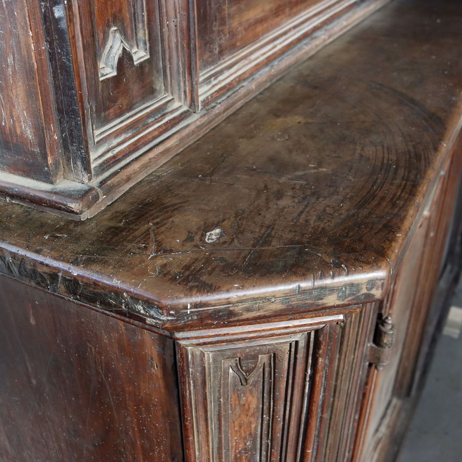 photo buy Large Two Part Sideboard   Lombardy, Mid 18th Century