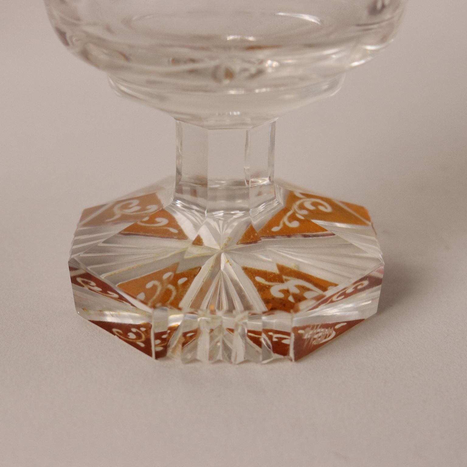 470.0 Groep antieke glazen, gekleurd glas, diverse fabrikanten photo