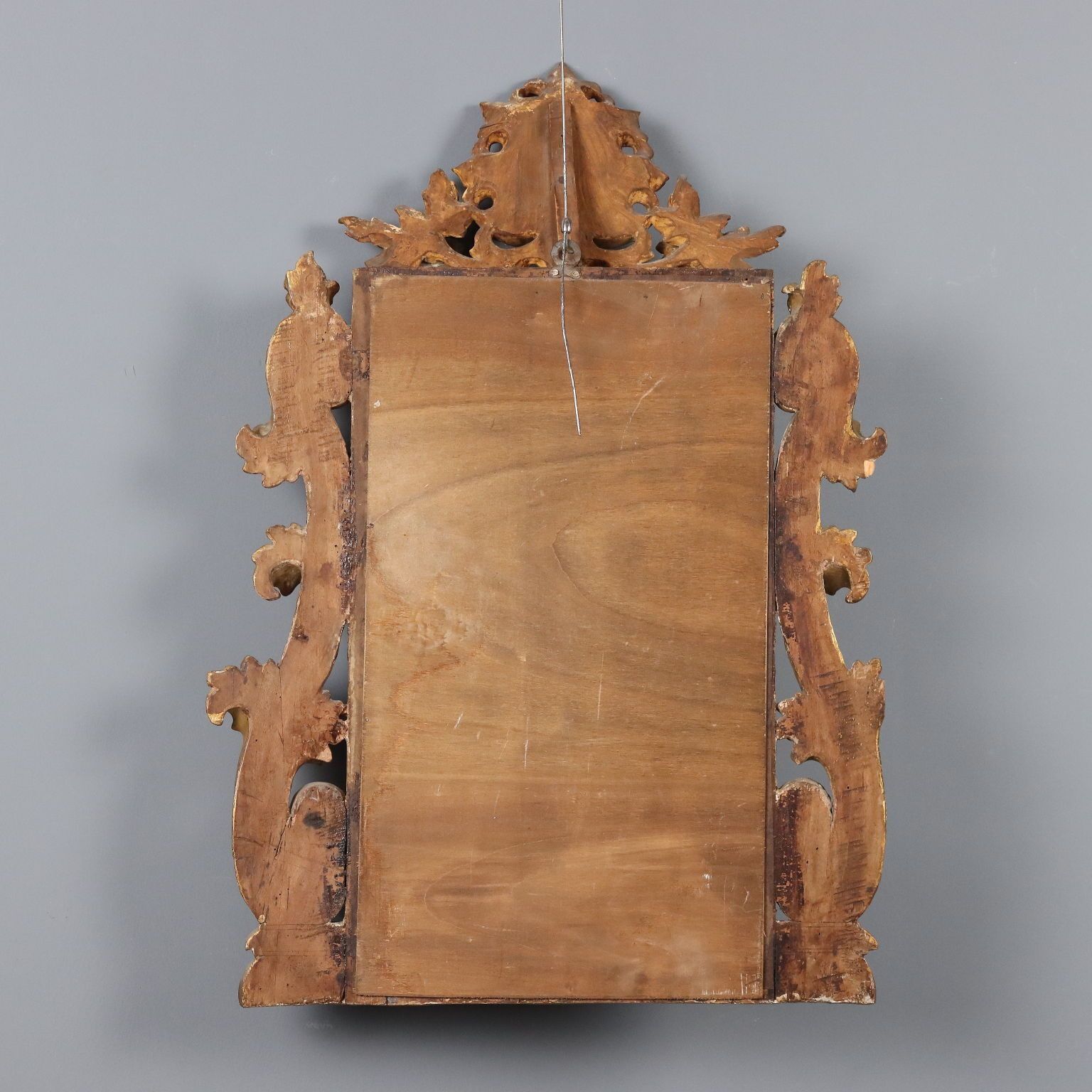 Woonaccessoires Barokke spiegel verguld hout Italië 19e eeuw photo