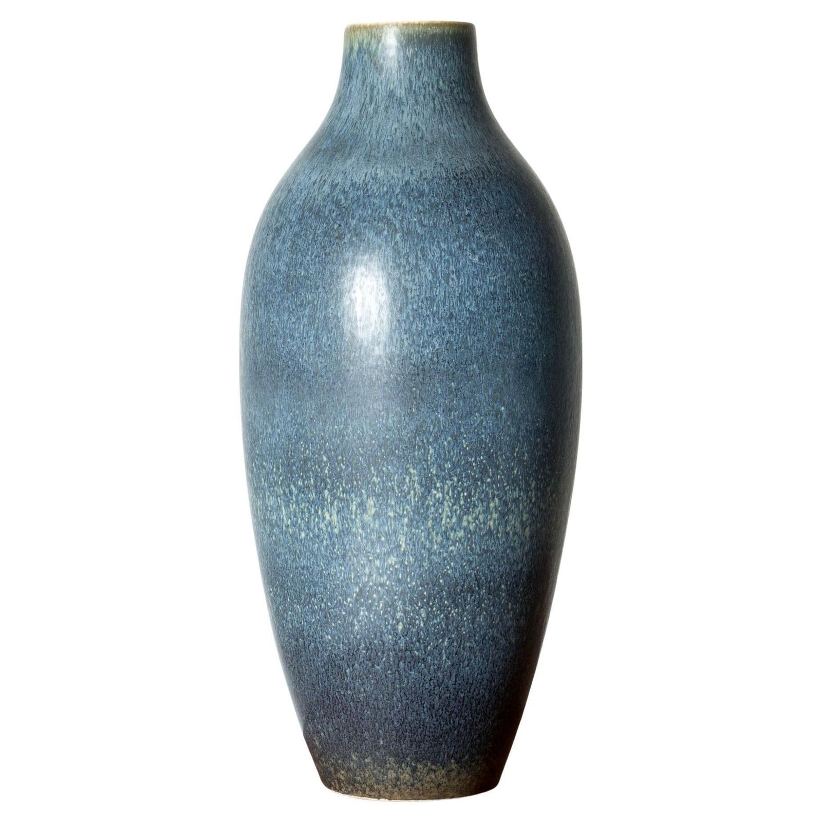 Midentury Stoneware Floor Vase, Carl Harry Stålhane, Rörstrand, Sweden, 1950s