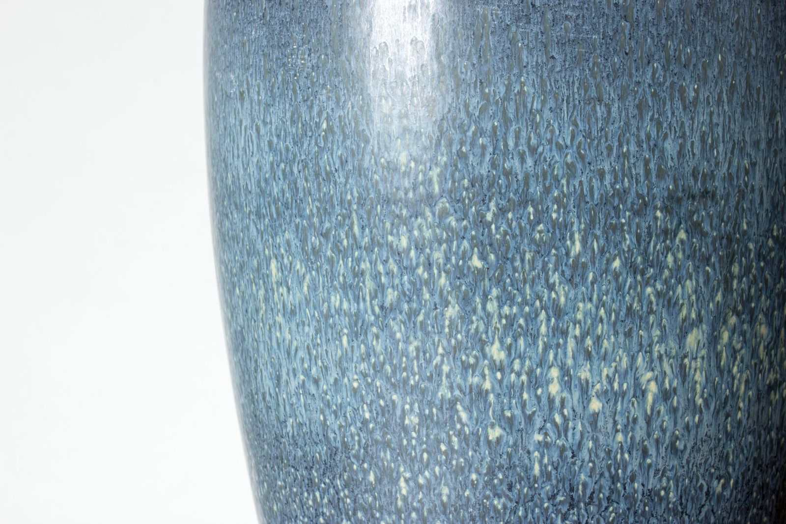 Midentury Stoneware Floor Vase, Carl Harry Stålhane, Rörstrand, Sweden, 1950s photo vinterior