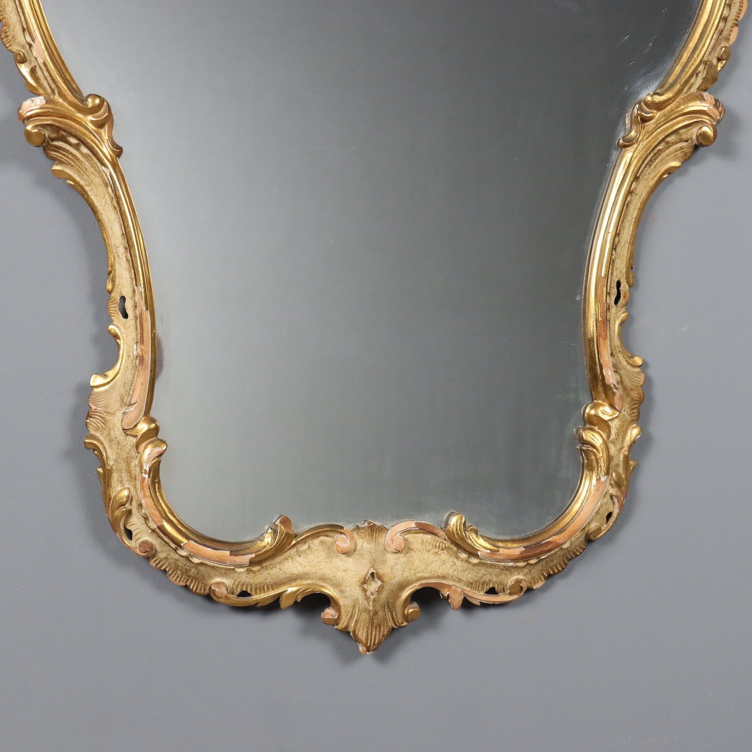 Miroir de style Barocchetto en bois sculpté photo buy