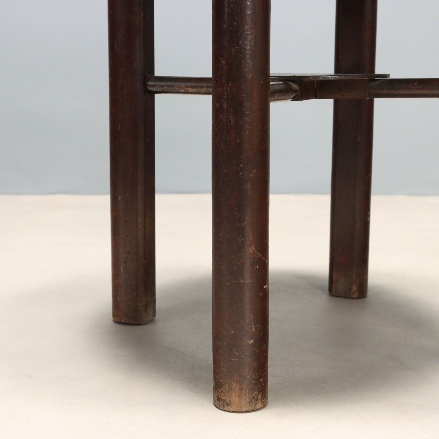 Table basse vintage en bois peint, Italie, années 1940-1950 photo 200.0
