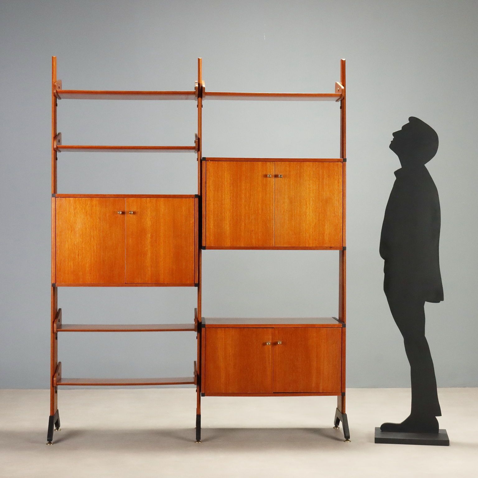 Vintage Bookcase Av Arredamenti Contemporanei Italy 1960s photo for sale