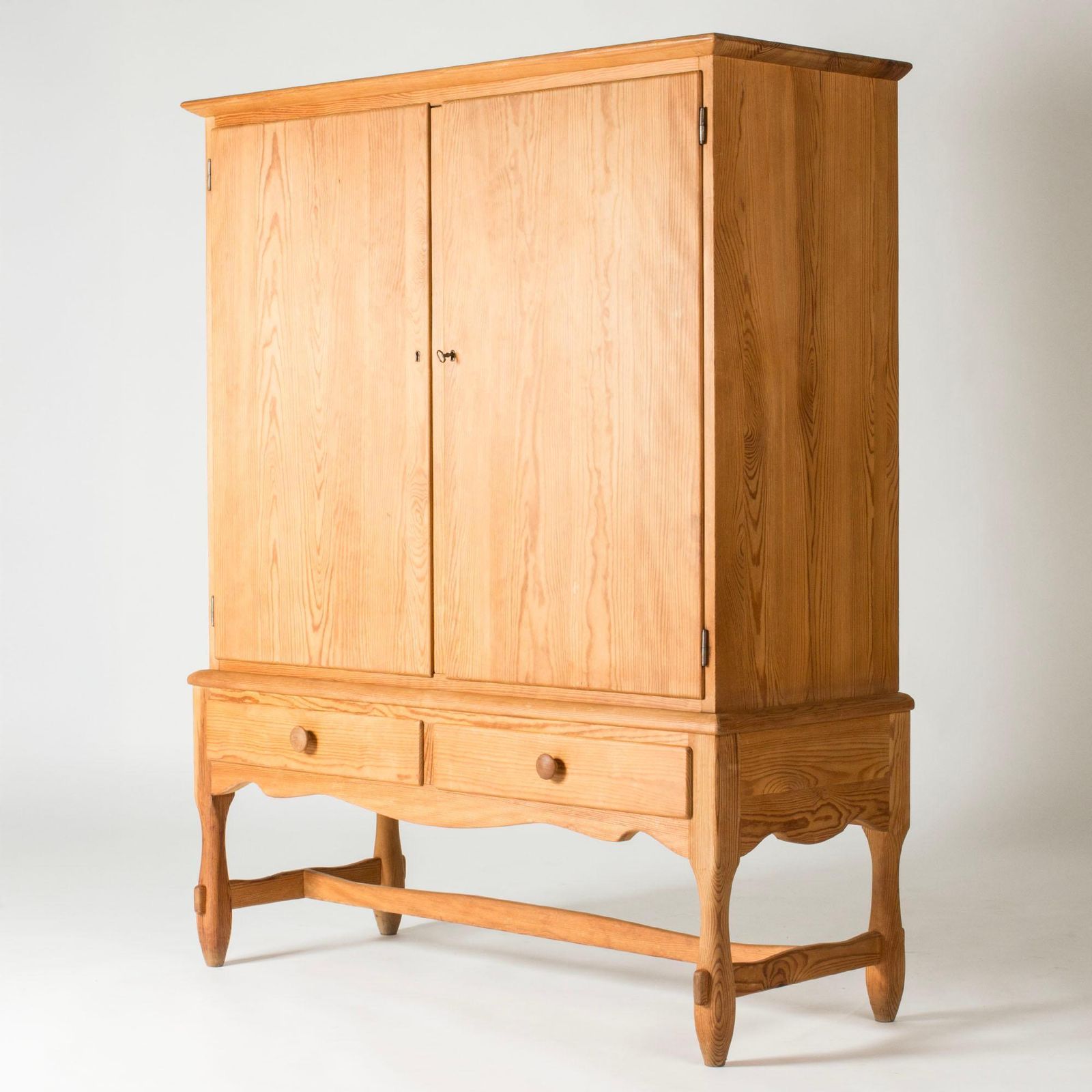 Scandinavian Modern "Hytte" Cabinet From Nk, Sweden, 1940s photo furniture