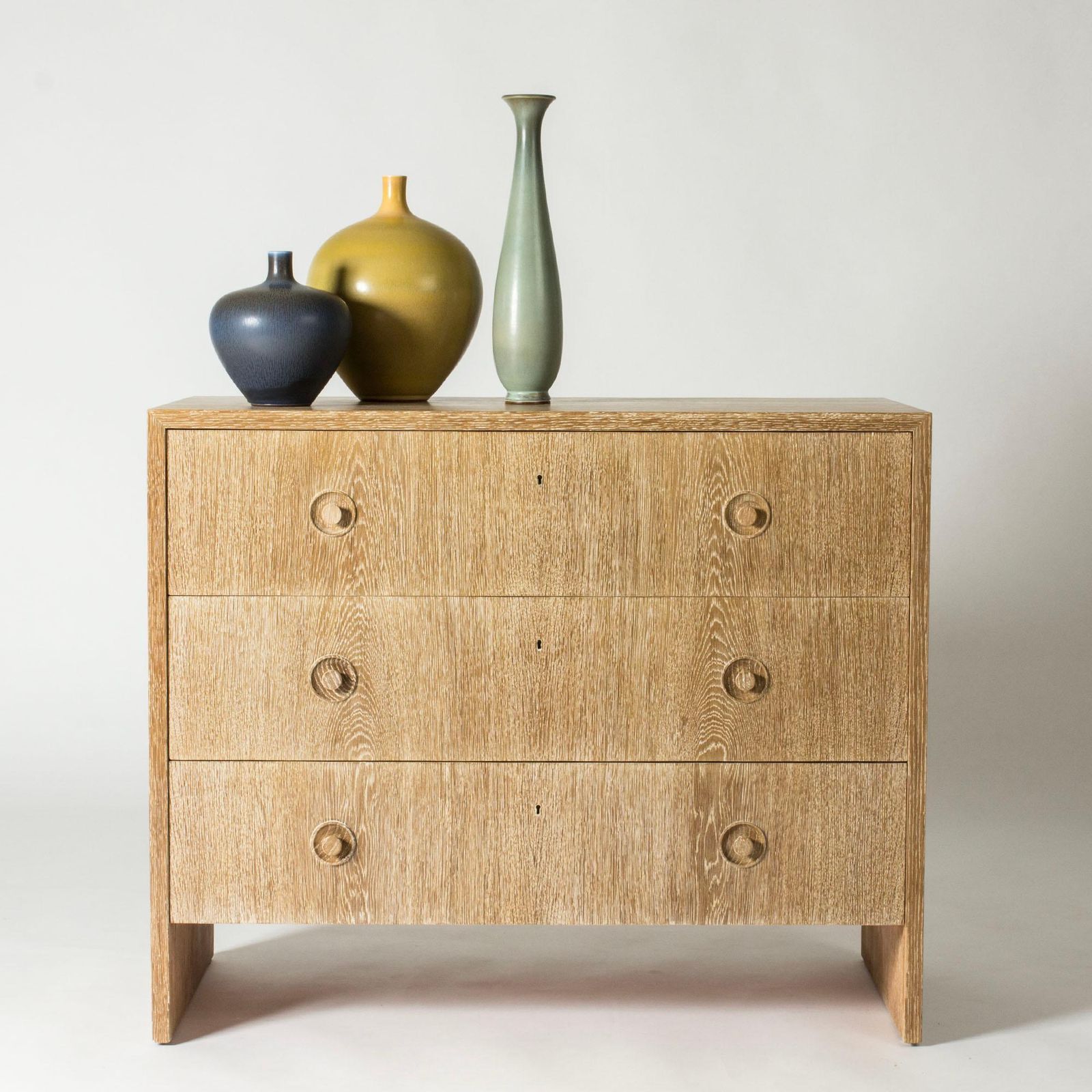 photo for sale Mid-century steengoed vaas van Berndt Friberg, Gustavsberg, Zweden, 1967