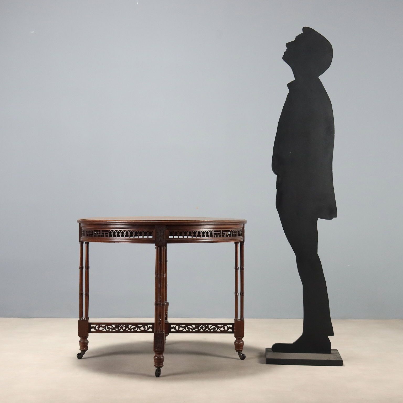 Ronde Mahonie Tafel   Engeland Begin 20e Eeuw photo furniture