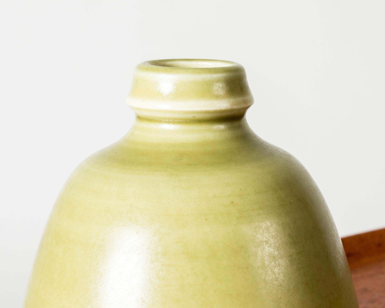 Vase en grès Scandinavian Modern par Eric & Ingrid Triller, Tobo, Suède, années 1940 photo for sale