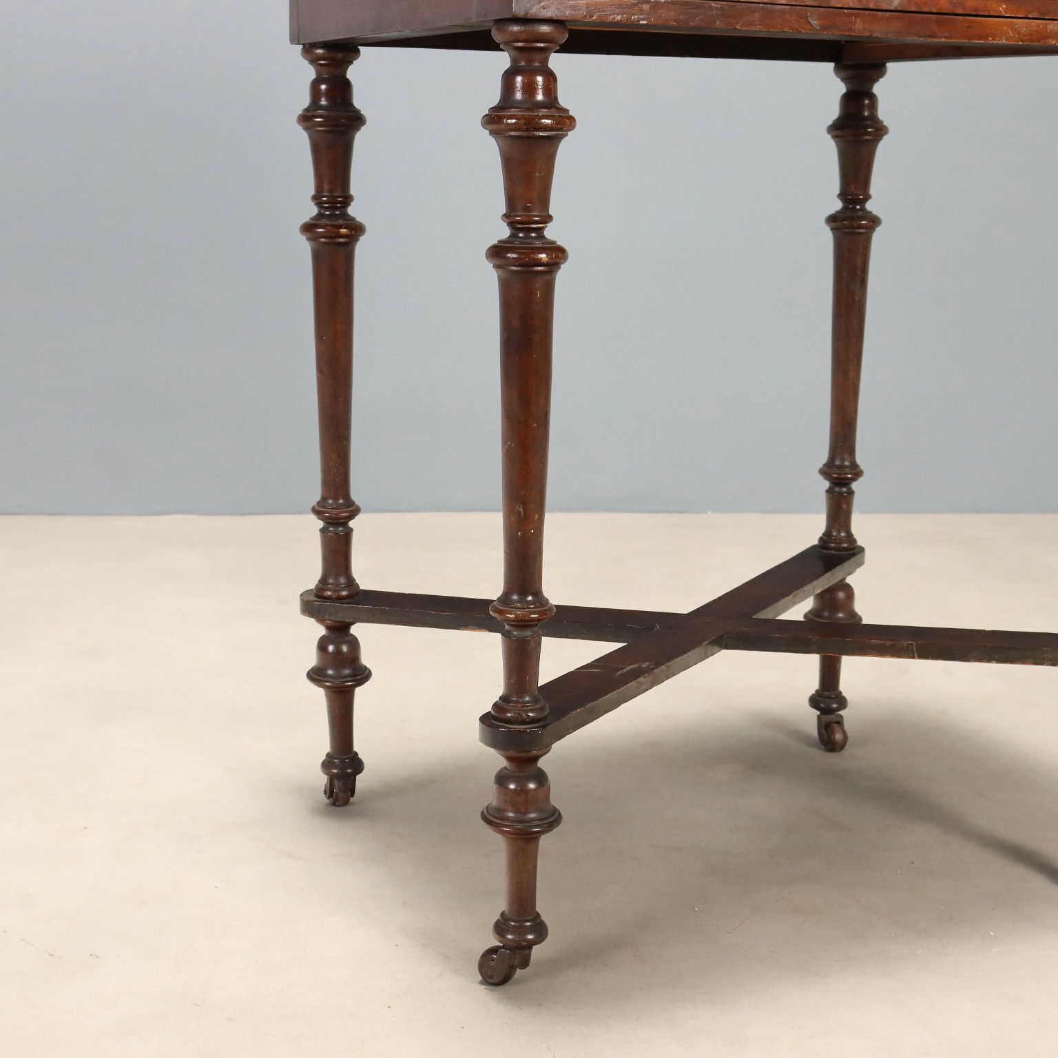 English Art Nouveau Desk Early 20th Century photo buy