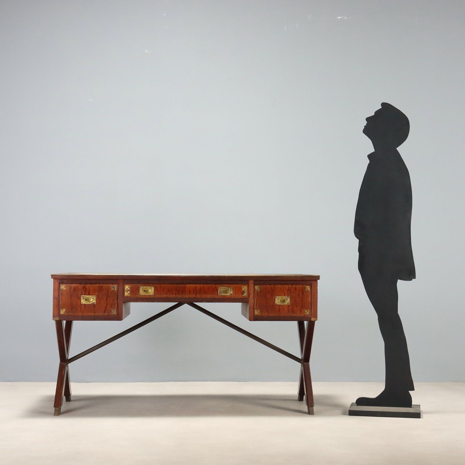 Mahonie Schrijftafel in Engelse Marinestijl photo furniture