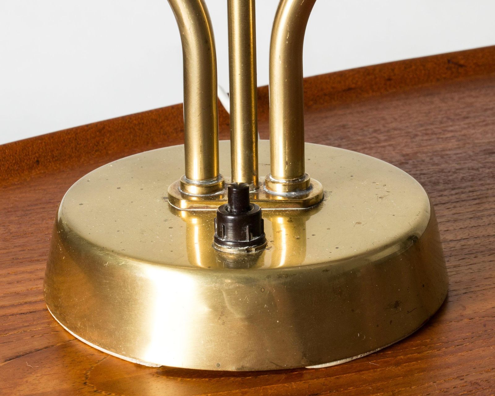 Lampe de table moderniste par Hans Bergström, Ateljé Lyktan, Suède, années 1940 photo buy
