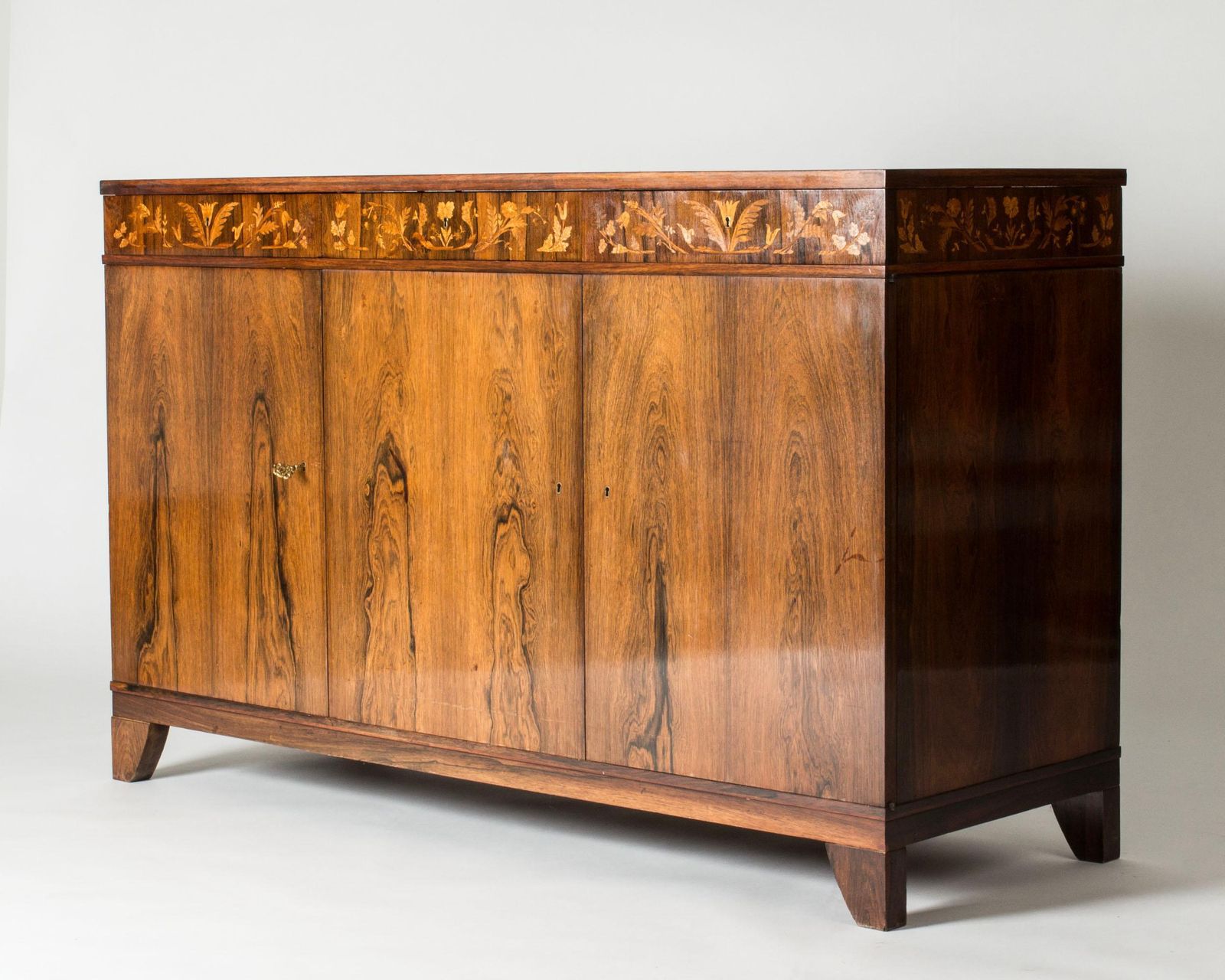 Scandinavisch functionalistisch dressoir van Carl Malmsten, Zweden, jaren 1930 photo vintage