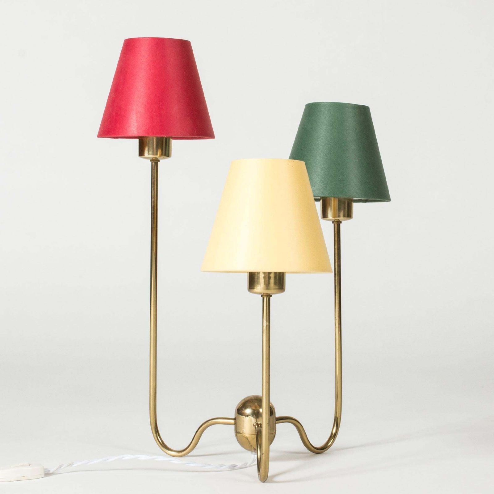 Lampe de table moderniste #2468 par Josef Frank pour Svenskt Tenn, Suède, années 1950 photo furniture