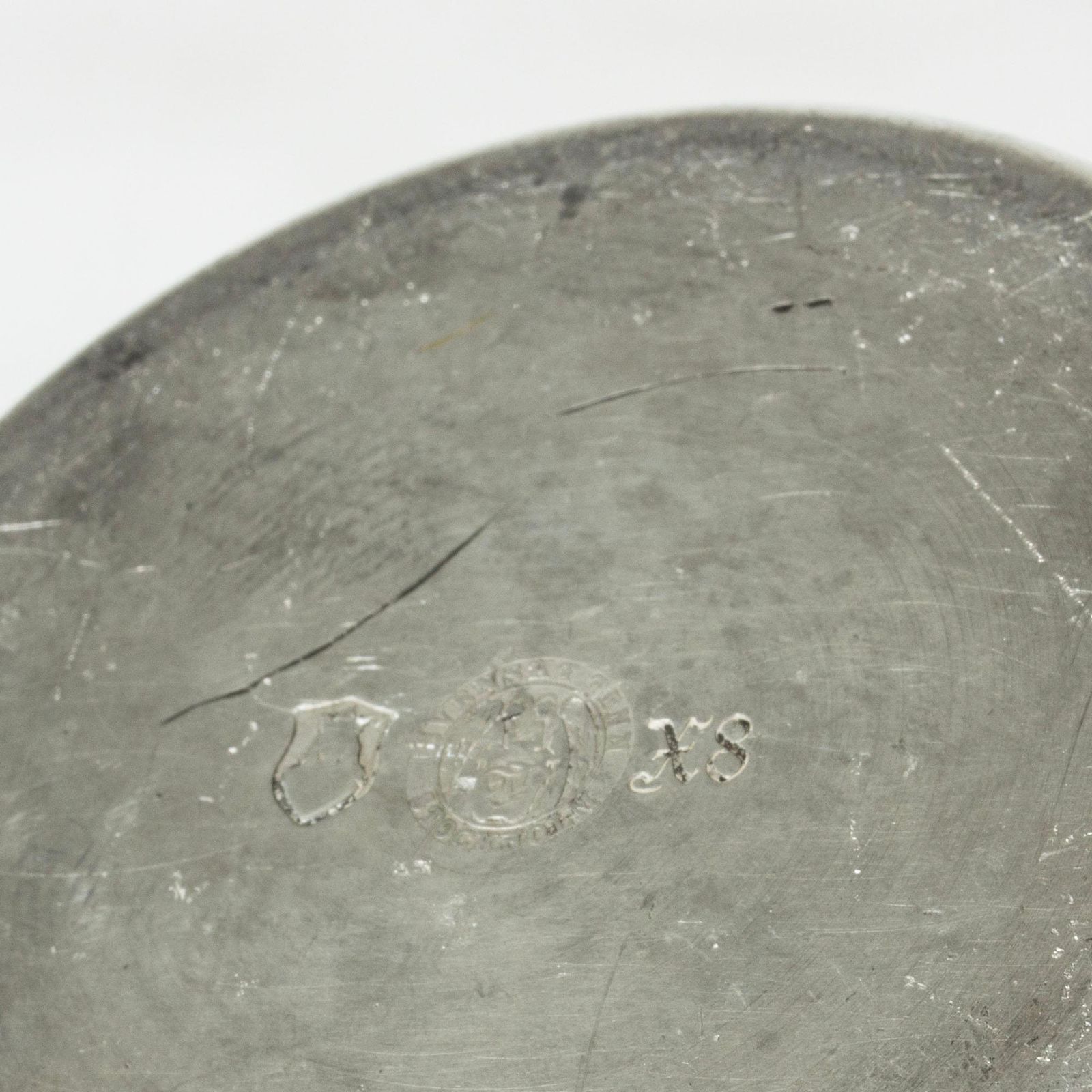 Modernistische tinnen vaas van Svenskt Tenn, Zweden, 1948 photo buy