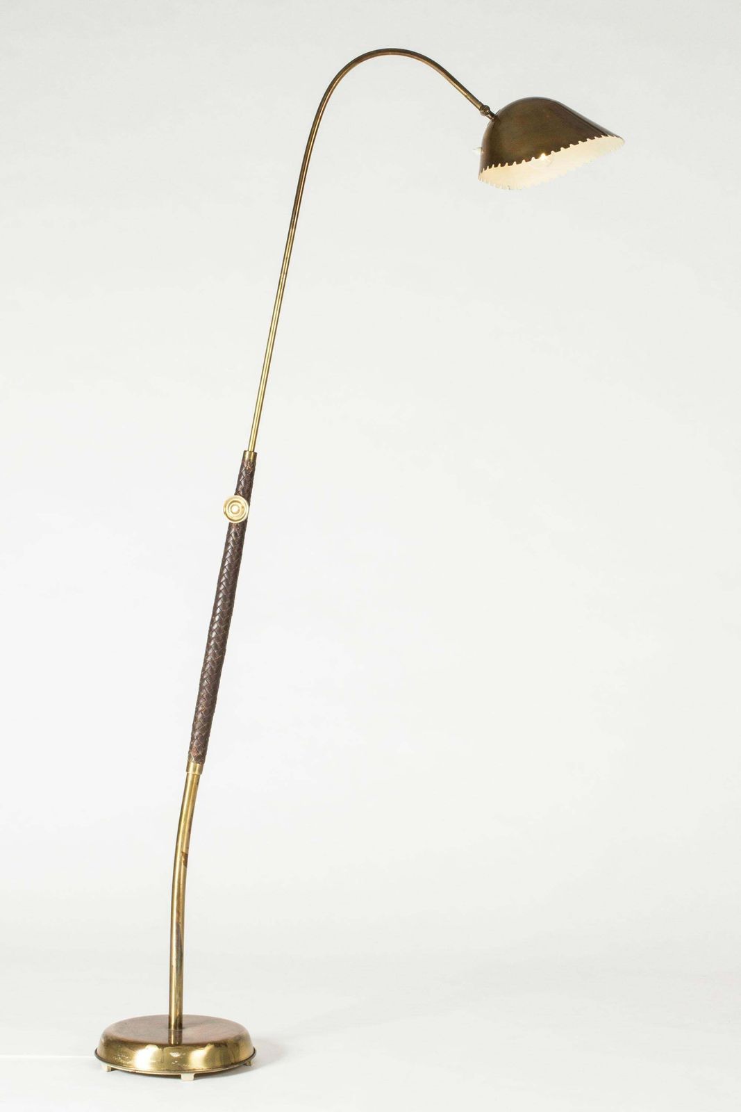 Lampadaire mid-century moderniste ASEA, Suède, années 1930 photo Luminaires