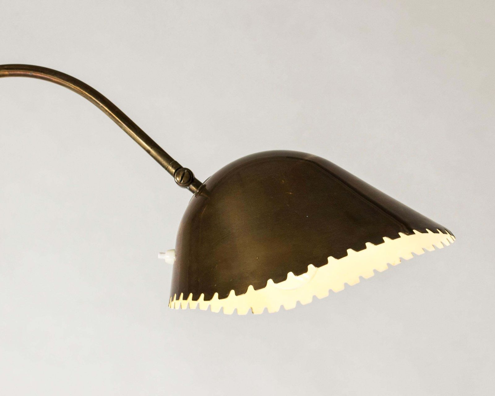 Midcentury Modernist Floor Lamp From Asea, Sweden, 1930s photo vinterior