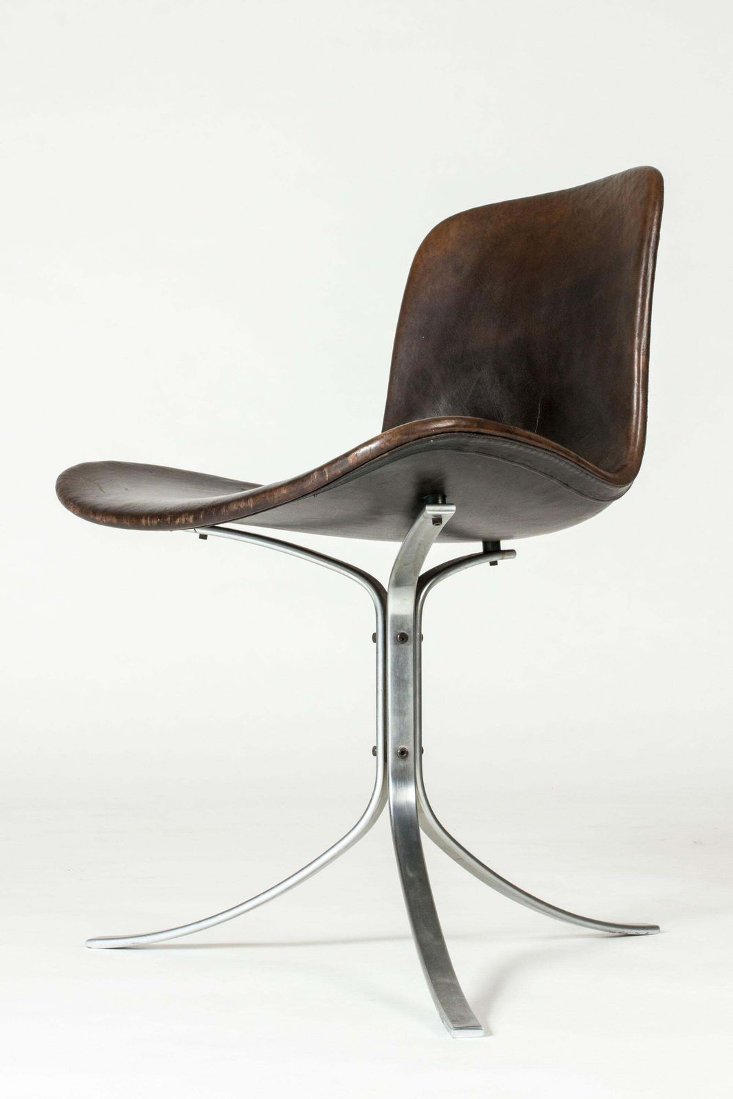 Mobilier Chaises de salle à manger mid-century « PK 9 » par Poul Kjærholm, E. Kold Christensen, Danemark photo
