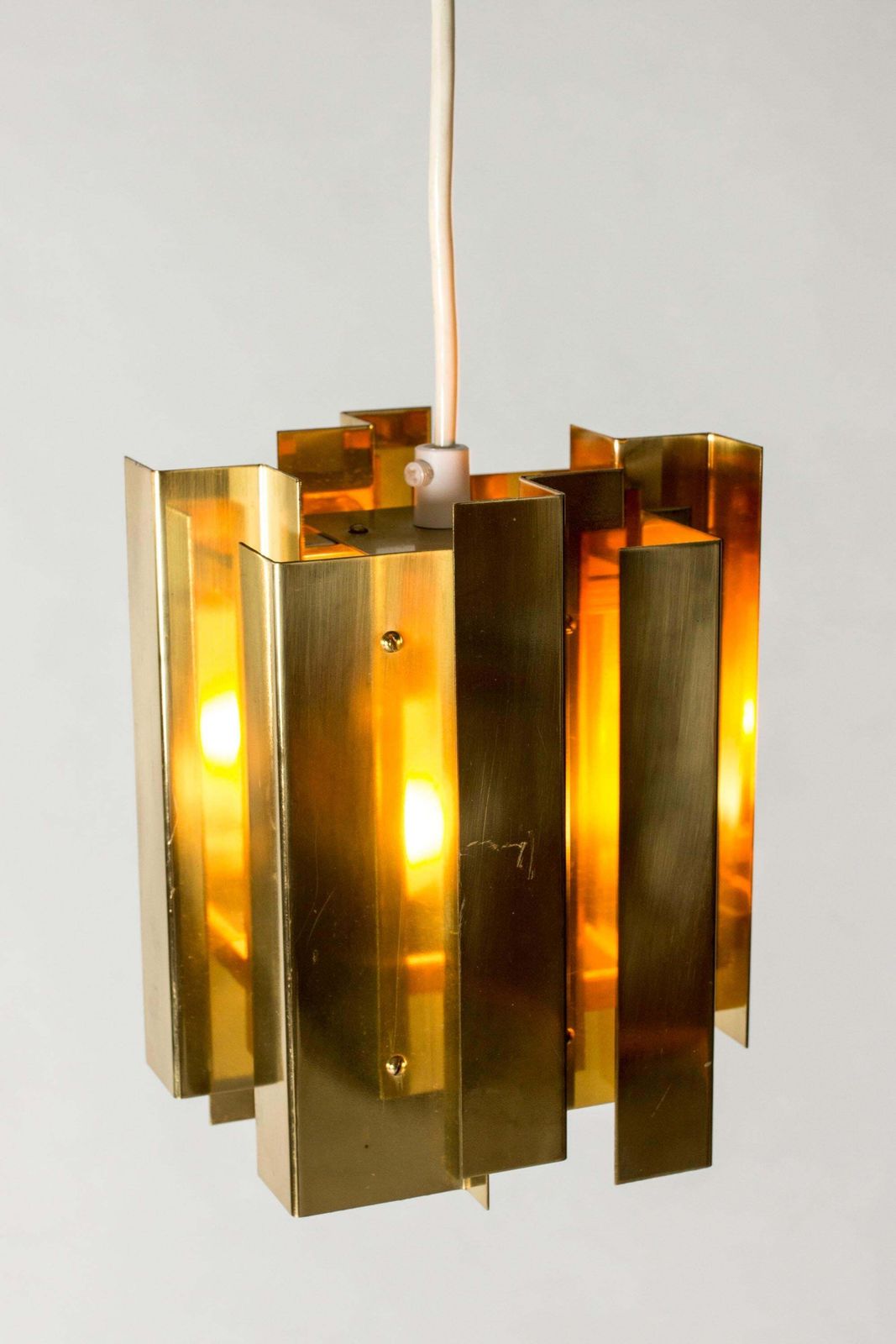Scandinavian Modern hanglampen van Carl Axel Acking, Zweden, jaren 1960 photo for sale