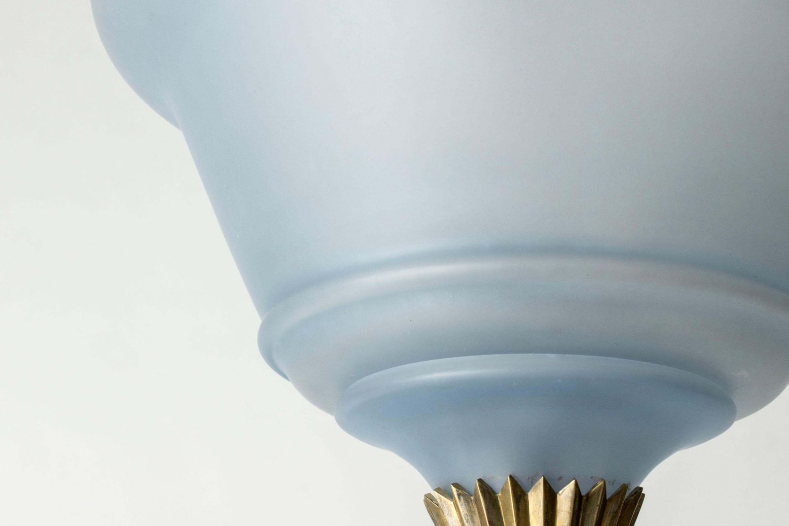 Swedish Grace plafondlamp, Simon Gate, Orrefors, Zweden, jaren 1920 photo buy