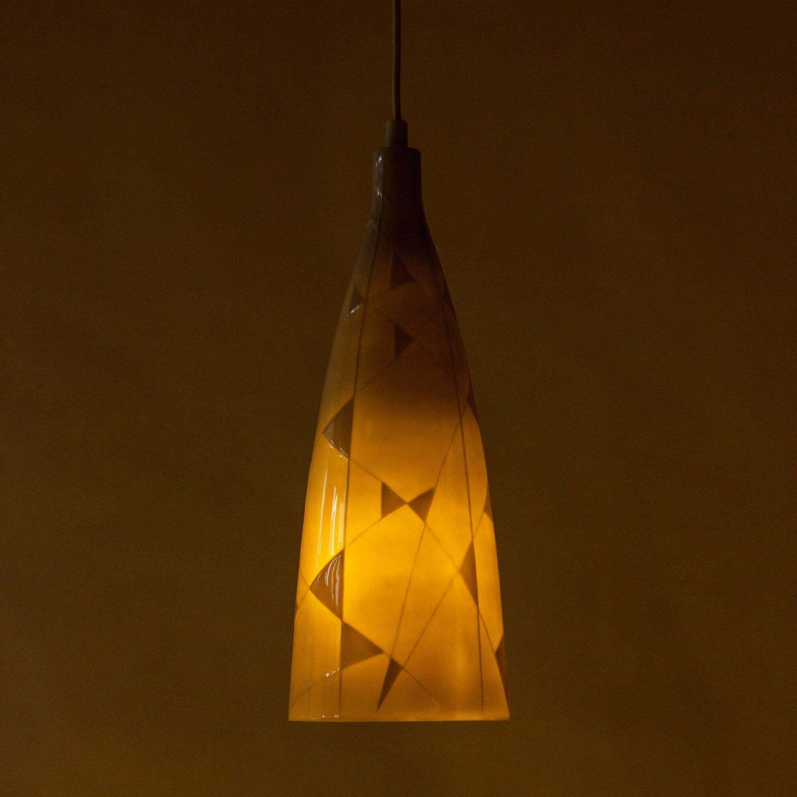 Ceramic Pendant Ceiling Lights, Carl Harry Stålhane, Rörstrand, Sweden, 1950s photo for sale